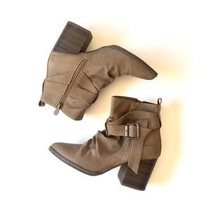 BLOWFISH | Size 6 Brown Block Heel Booties